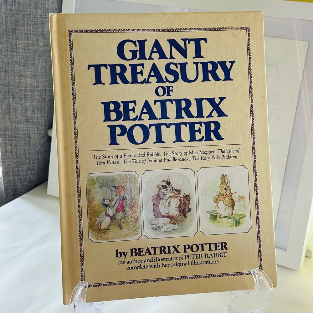 Giant Treasury of Beatrix Potter Hardcover Collectible Picture Book